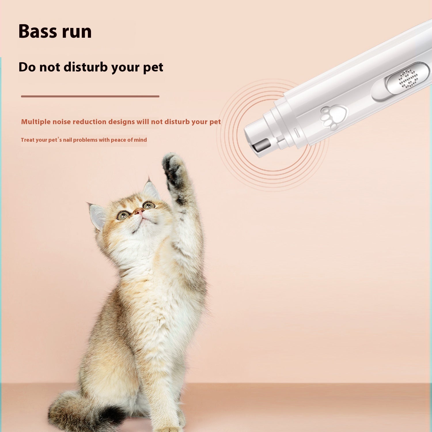 USB-Genopladelig Elektrisk Klo-Trimmer til Hunde & Katte | LIRA
