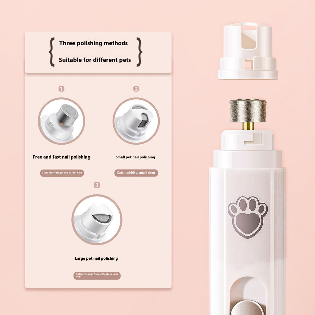 USB-Genopladelig Elektrisk Klo-Trimmer til Hunde & Katte | LIRA